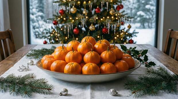 Как мандарины стали символом новогодних праздников?