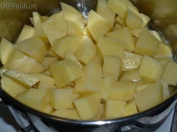 P1110586 500x375 Картофель с сыром и беконом   Gurmel