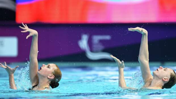 Румянцева и Трофимов выиграли этап Кубка мира по синхронному плаванию в миксте