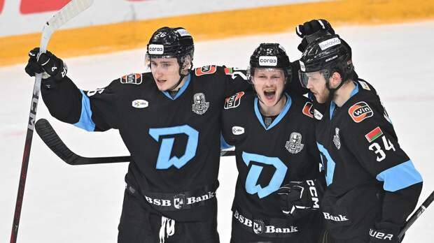 Минское «Динамо» обыграло московское и повело в серии со счетом 2-0