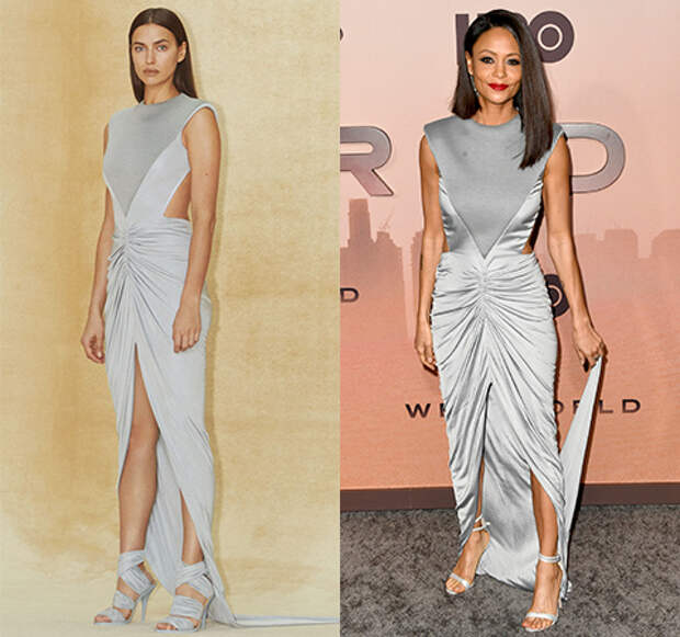 Битва платьев: Ирина Шейк против Тэнди Ньютон