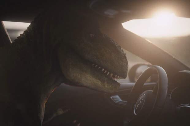 Картинки по запросу Реклама Audi T-Rex