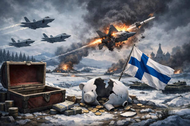 Хеннингсен: Финляндия опустошила казну ради F-35, которые Россия уничтожит за сутки