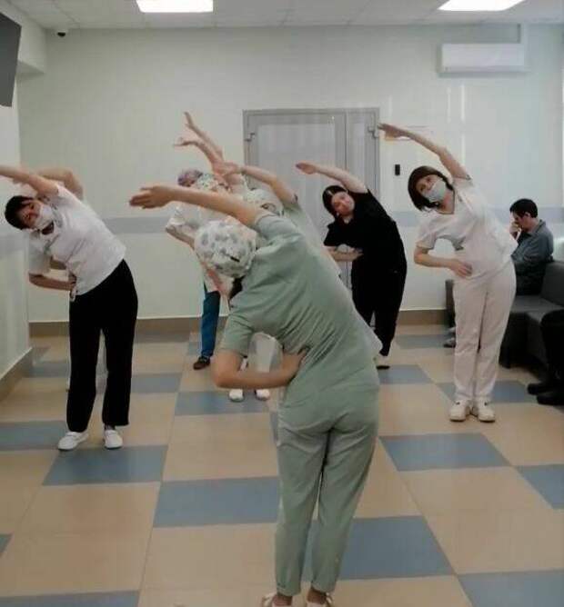 Зәй үзәк район хастаханәсендә актив тормыш рәвеше атнасы уза