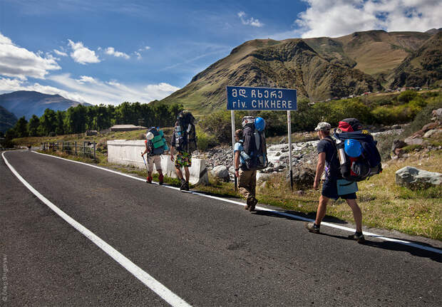 восхождение на Казбек