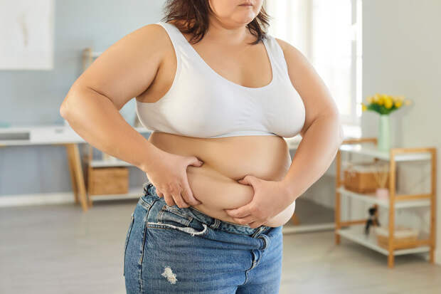 AHA: жир на животе связан с риском сердечной недостаточности