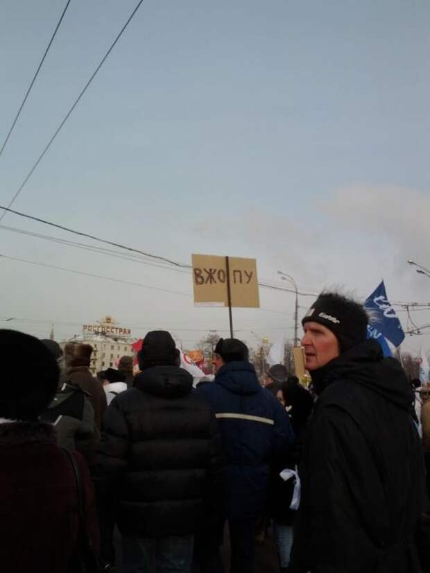 Плакаты с митинга (32 фото)