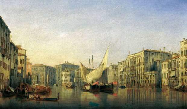 Мордвинов - Вид Венеции. 1851