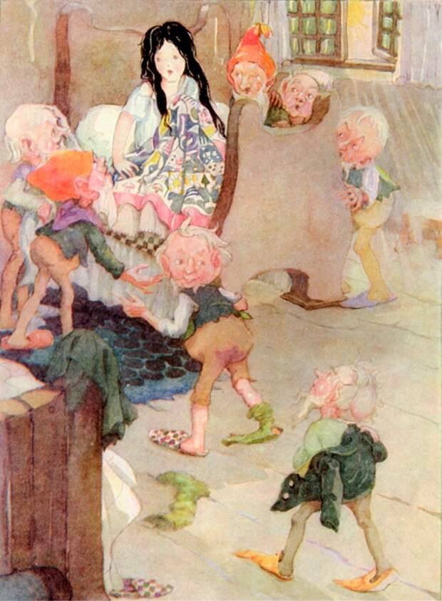 illustration children books 22 Старая, старая сказка