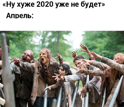 Мем: 2020 год не может стать хуже