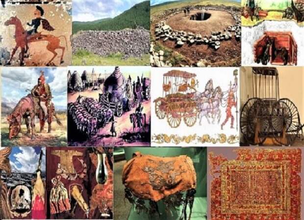 Пазырыкская культура была распространена на Алтае в VI - III веках до н.э.