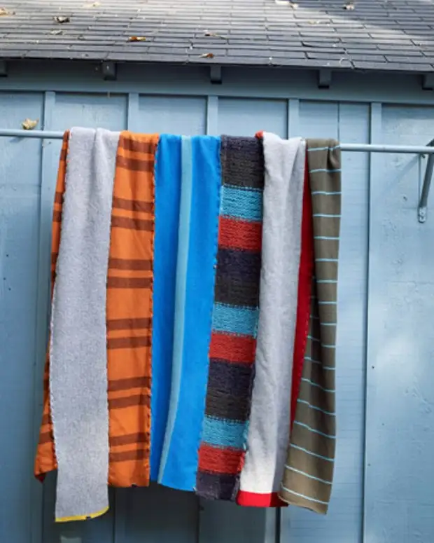 20 необычных идей по использованию старых шарфов и платков