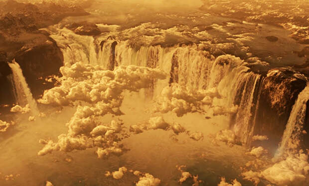 На Марсе нашли самый большой водопад Солнечной системы. Сейчас здесь нет воды, но раньше его высота была 4 километра