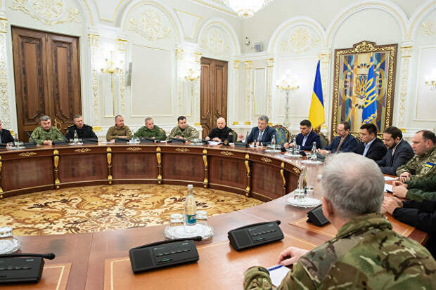 На Украине одобрили проект о санкциях против ряда компаний и физлиц