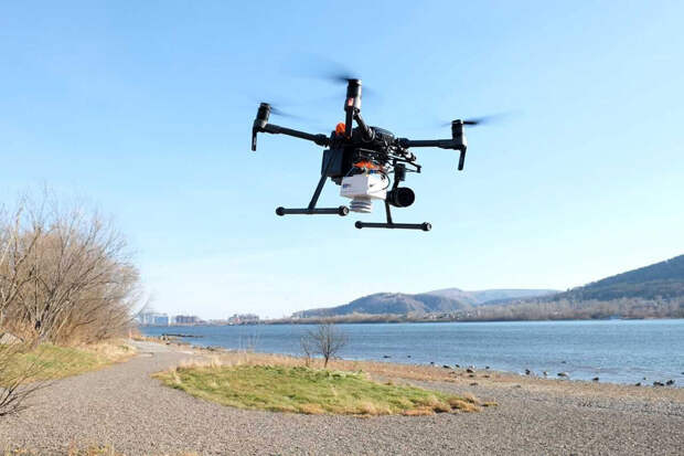 КНЦ СО РАН: беспилотники помогут оценить кормовую базу для рыб в Енисее