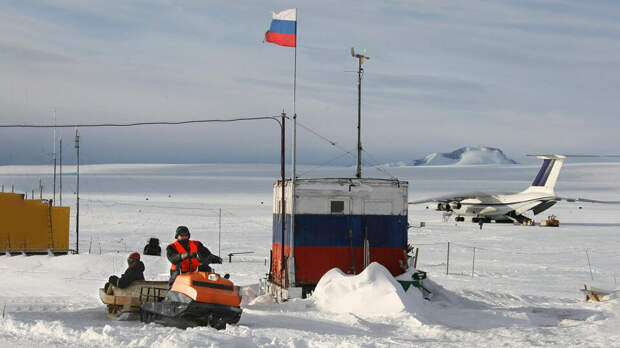 Российские ученые открыли новый географический объект в Антарктиде