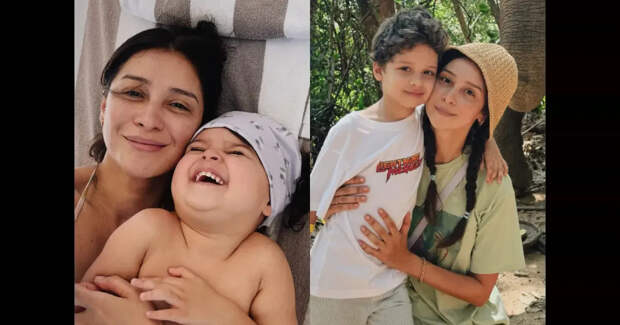 Равшана Куркова показала, как отдыхает с детьми на море