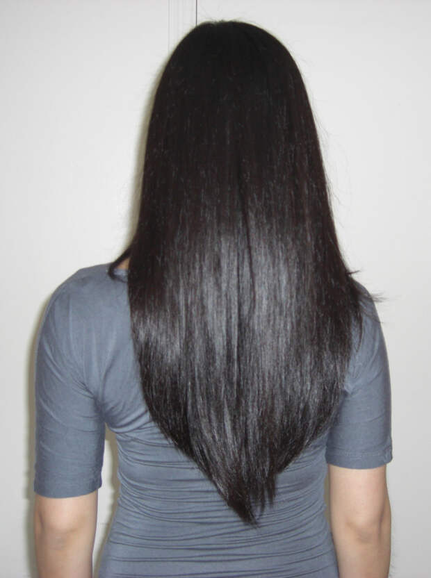 лисий хвост на длинных и средних волосах фото 1