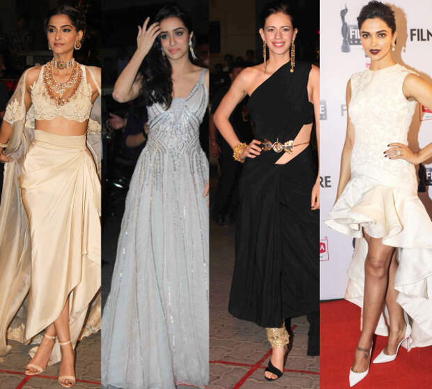 Sonam Kapoor, Shraddha Kapoor, Kalki koechlin & Deepika Padukone