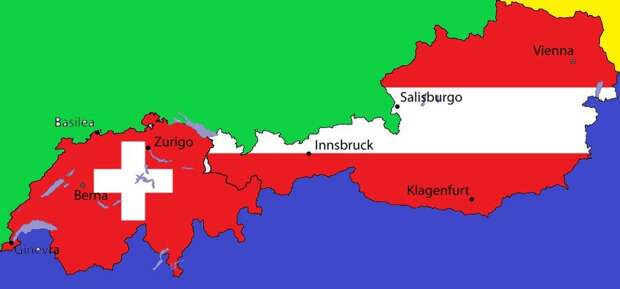 Нейтральные государства Австрия и Швейцария