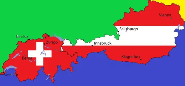 Нейтральные государства Австрия и Швейцария