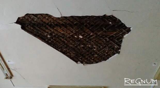 В школе Иркутска обрушился потолок, возбуждено уголовное дело