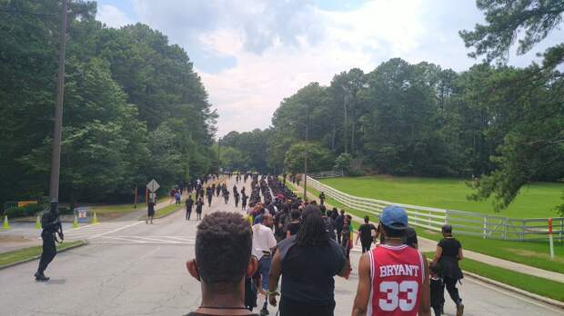 Митинг "Черных пантер"