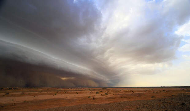 А это буря в Буркина-Фасо