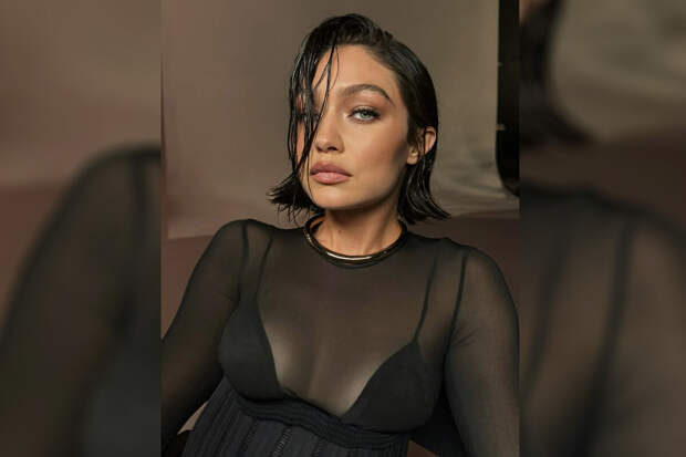 Модель Джиджи Хадид сделала каре и перекрасилась в брюнетку