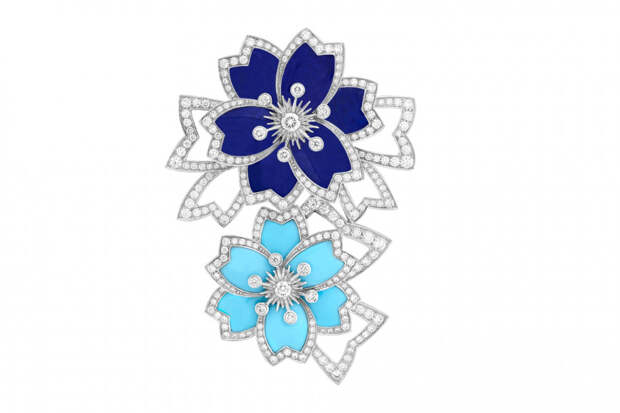 Брошь Hellebore, Van Cleef & Arpels