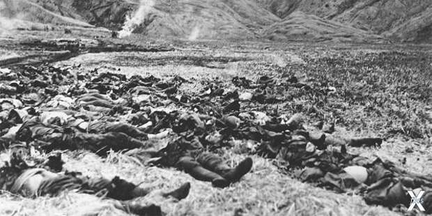 Японские солдаты, погибшие при прорыв...