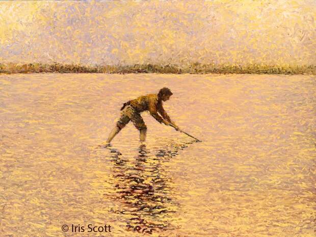 Пальцы вместо кисти художницы Айрис Скотт (Iris Scott) Пальцы вместо кисти художницы Айрис Скотт (Iris Scott)