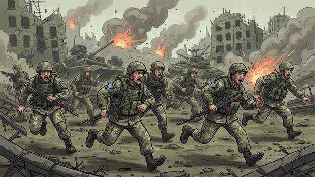 Боевики ВСУ пытались сбежать при зачистке микрорайона Лазурный в Красноармейске