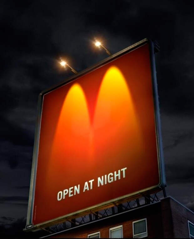 8 фото креативных реклам McDonald’s, которые хочется показать друзьям