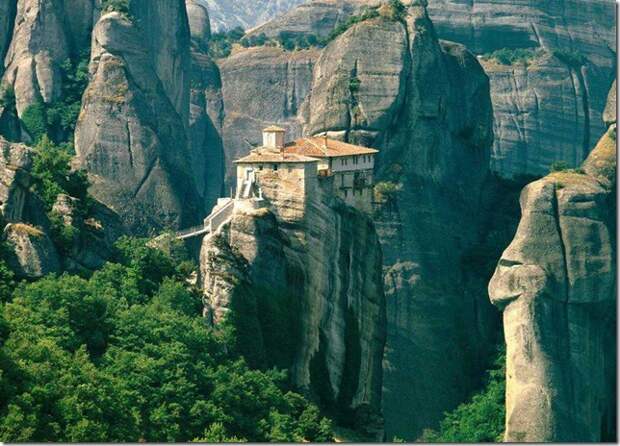 Греция — монастыри Метеоры