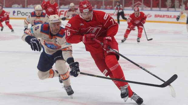 "Спартак" вырвал победу у "Шанхайских Драконов" в серии буллитов в матче КХЛ