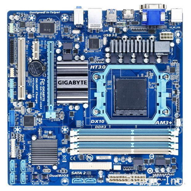 Gigabyte Материнская плата GA-78LMT-USB3