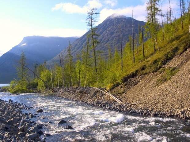 Плато Путорана, горы Путорана, Россия.