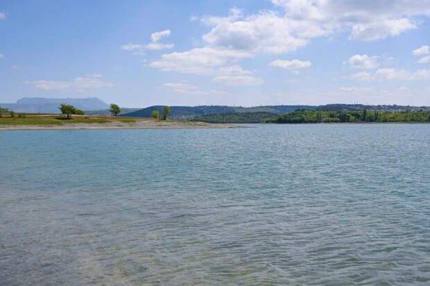 Рекордный приток воды зафиксирован в Симферопольском водохранилище