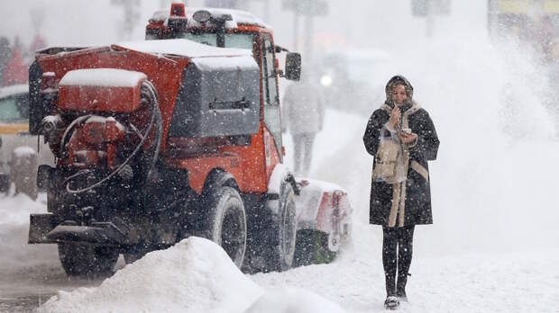 Москвичей предупредили о сильной метели