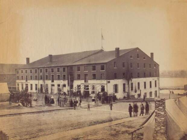 Тюрьма Либби. Ричмонд, Вирджиния, 1864