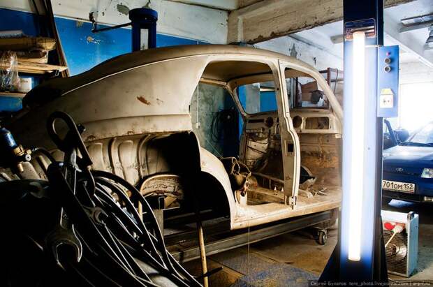 Восстановление ГАЗ-21 Победа (25 фото)