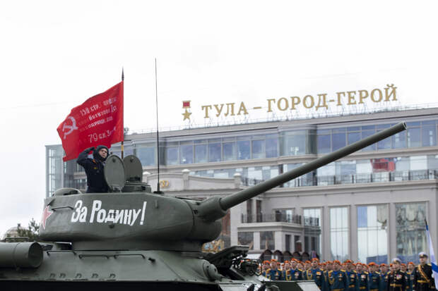 В Туле 9 мая состоится Парад Победы с участием 50 единиц техники