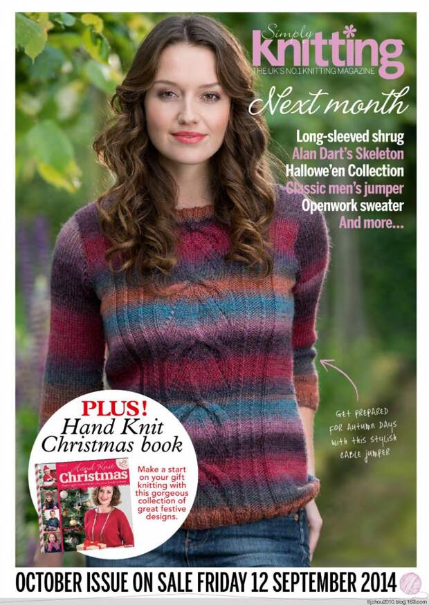 Simply Knitting №124 2014 - 紫苏 - 紫苏的博客 Simply Knitting №124 2014 - 紫苏 - 紫苏的博客