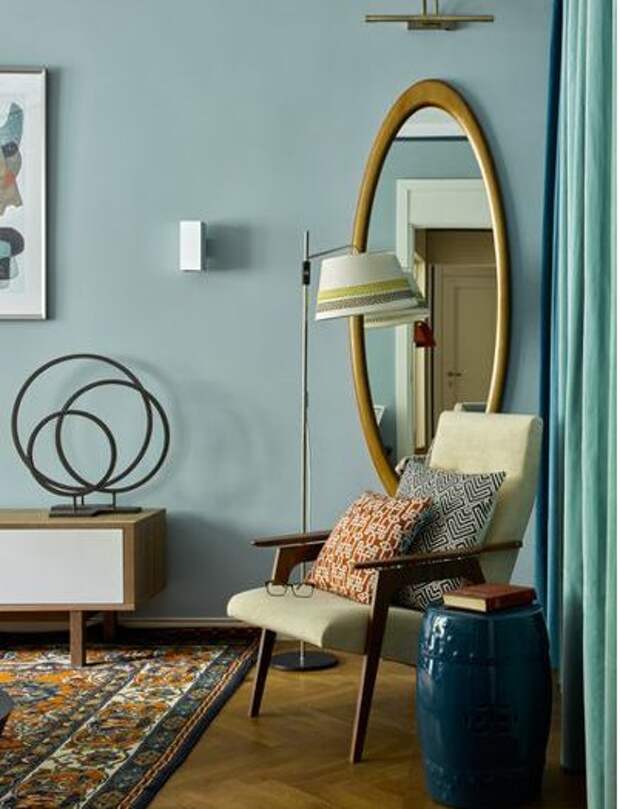 Современный ремонт «двушки» с сохранением элементов советского интерьера