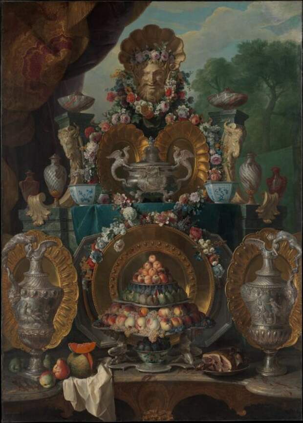 Натюрморт с серебром, Александр-Франсуа Депорт, 1715-23 гг. \ Фото: blogspot.com. Натюрморт с серебром, Александр-Франсуа Депорт, 1715-23 гг. \ Фото: blogspot.com.