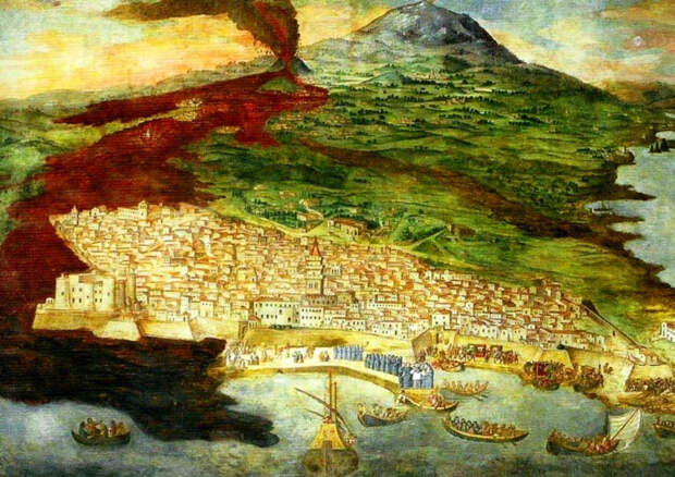 Этна (Италия, остров Сицилия, 1669 год)