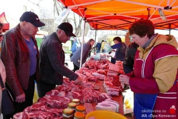 В Котовске прошла первая в этом году ярмарка товаров местных производителей