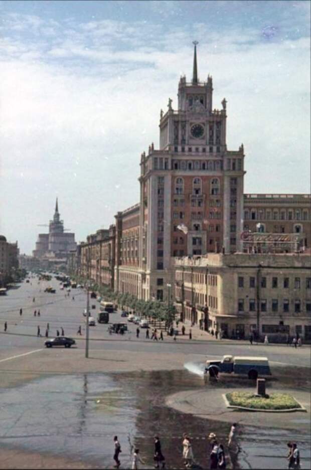 Москва, 1952 год. СССР, история, москва