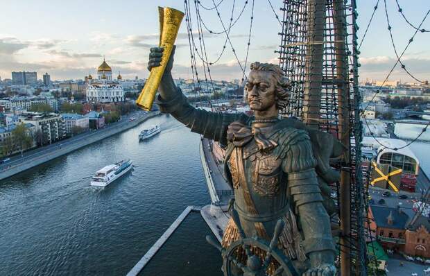 Памятник Петру I, Москва. Фото: открытые источники интернета